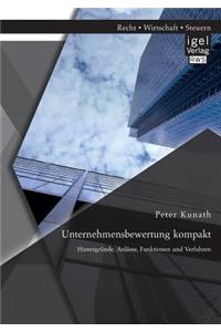 Unternehmensbewertung kompakt