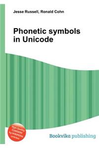 Phonetic Symbols in Unicode