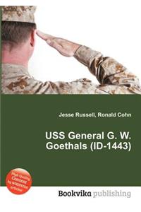 USS General G. W. Goethals (Id-1443)