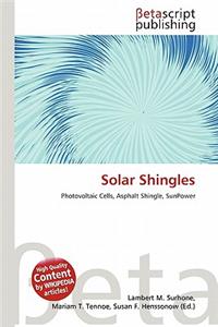Solar Shingles