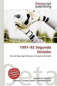 1991-92 Segunda Division