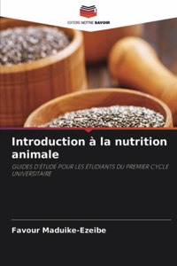 Introduction à la nutrition animale