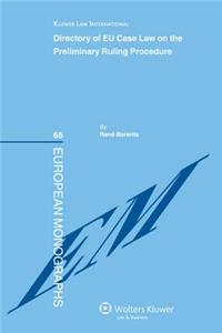 Directory of EU Case Law on the Preliminary Ruling Procedure