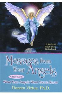 Messages From Your Angels Oracle Cards: A 44-card Deck with Guidebook