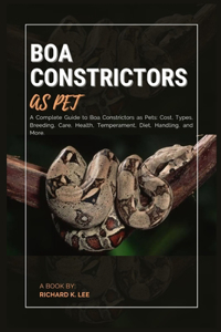 Boa Constrictors as Pet