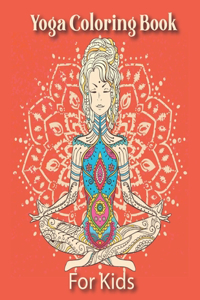 Yoga Coloring book for kids