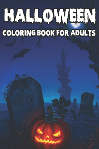 Halloween Coloring Book For Adult