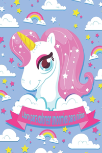 Libro para colorear unicornios para niños