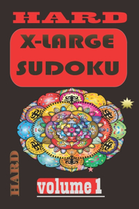 Hard X Large Sudoku-Volume1
