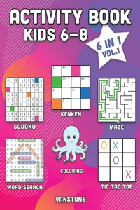 Activity Book Kids 6-8