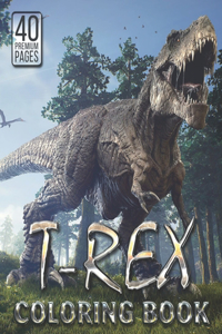 T-Rex Coloring Book