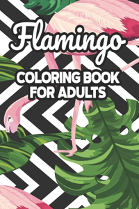 Flamingo Coloring Book For Adults