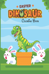 Easter Dinosaur Coloring Book
