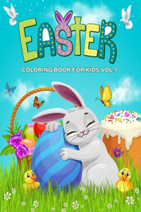 Easter Coloring Book For Kids Vol-1