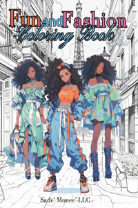 Fun and Fashion Coloring Book