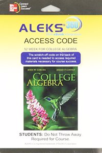 Aleks 360 Access Card (52 Weeks) for College Algebra