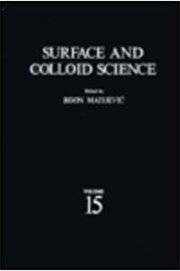 Surface and Colloid Science