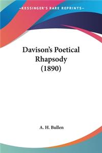 Davison's Poetical Rhapsody (1890)