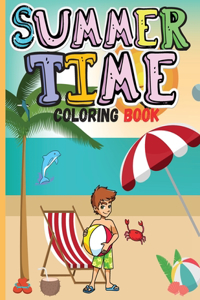 Summer Time Coloring Book
