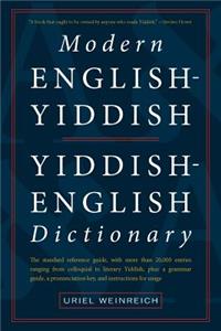 Modern English-Yiddish Yiddish-English Dictionary