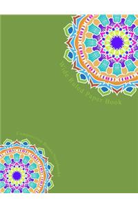 Wide Ruled Paper Book