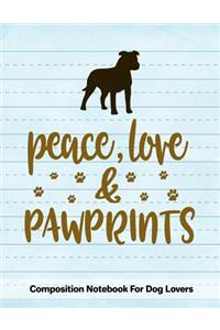 Peace Love & Pawprints