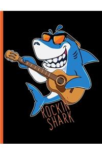 Rockin' Shark, Guitar Musician Sea Animal
