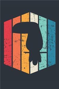 Vintage Toucan Notebook - Gift for Toucan Lovers - Retro Toucan Journal - Toucan Diary for Boys and Girls