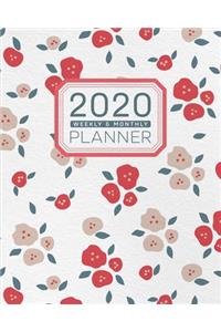 Farmhouse Florals - Planner 2020 - Weekly and Monthly Diary