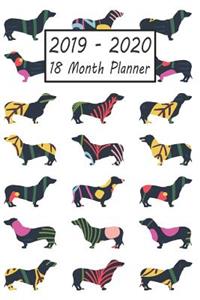 2019 - 2020 18 Month Planner