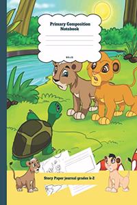 Primary Composition Notebook Story Paper Journal Grades K-2