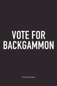 Vote for Backgammon