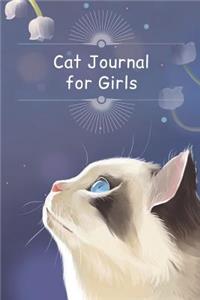 Cat Journal for Girls