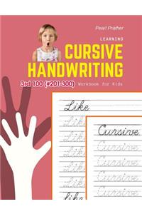 Learning Cursive Handwriting Workbook for Kids