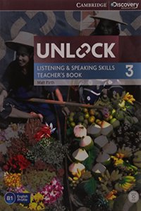 Unlock Level 3 Listening And Speaking Skills Teachers Book With Dvd