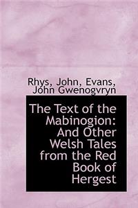 Text of the Mabinogion