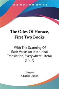 Odes Of Horace, First Two Books