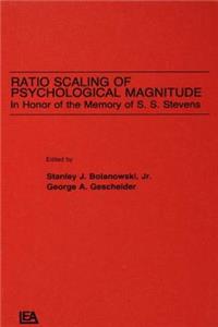 Ratio Scaling of Psychological Magnitude