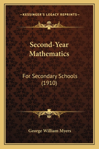 Second-Year Mathematics