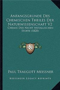 Anfangsgrunde Des Chemischen Theiles Der Naturwissenschaft V2