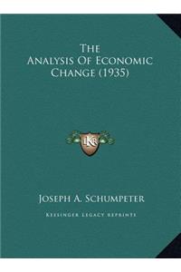 Analysis Of Economic Change (1935)