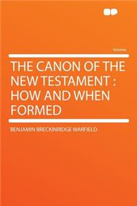 The Canon of the New Testament