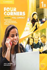 Four Corners Level 1B Full Contact with Online Self-Study