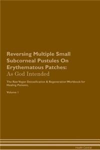 Reversing Multiple Small Subcorneal Pustules on Erythematous Patches: As God Intended the Raw Vegan Plant-Based Detoxification & Regeneration Workbook for Healing Patients. Volume 1