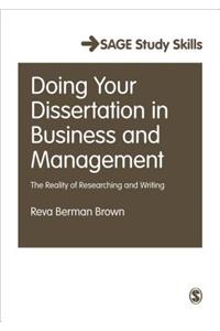 Doing Your Dissertation in Business and Management