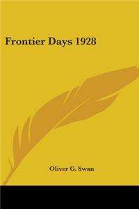 Frontier Days 1928