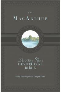 MacArthur Drawing Near Devotional Bible-ESV
