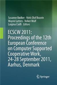 Ecscw 2011: Proceedings of the 12th European Conference on Computer Supported Cooperative Work, 24-28 September 2011, Aarhus Denmark