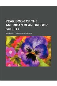 Year Book of the American Clan Gregor Society