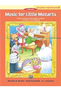 Music for Little Mozarts Notespeller & Sight-Play Book, Bk 1